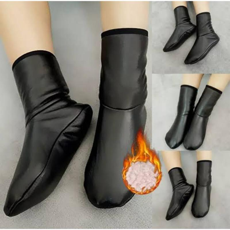 Unisex Ankle Length Socks – 1 Pc Warm Rexine Material for Ultimate Comfort