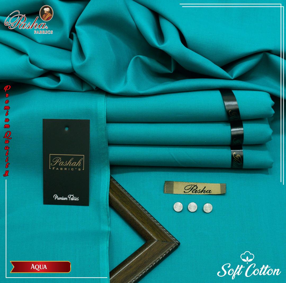 Men’s Unstitched Soft Cotton Plain Suit