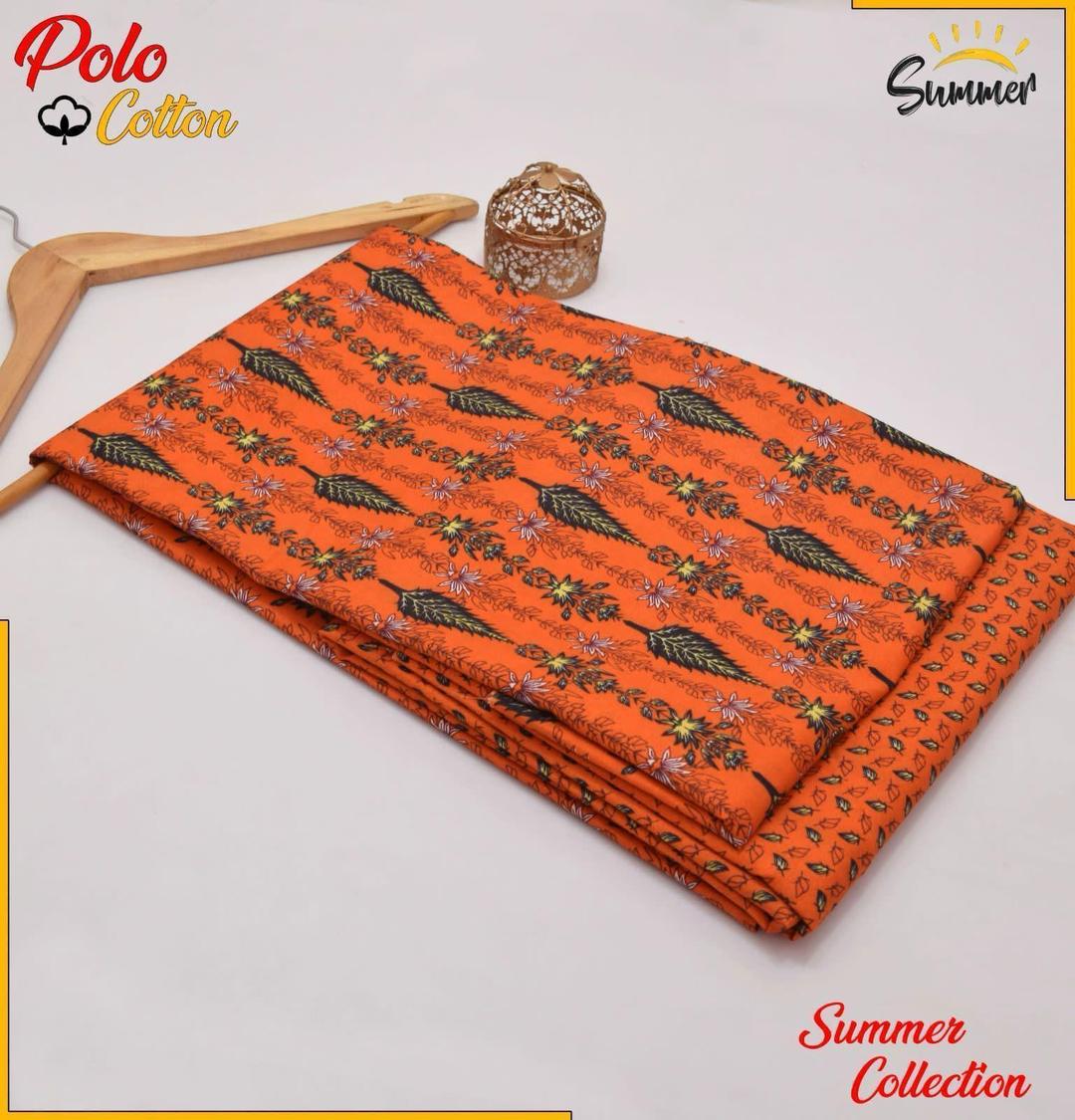 2 Pcs Women's Unstitched Printed Suit