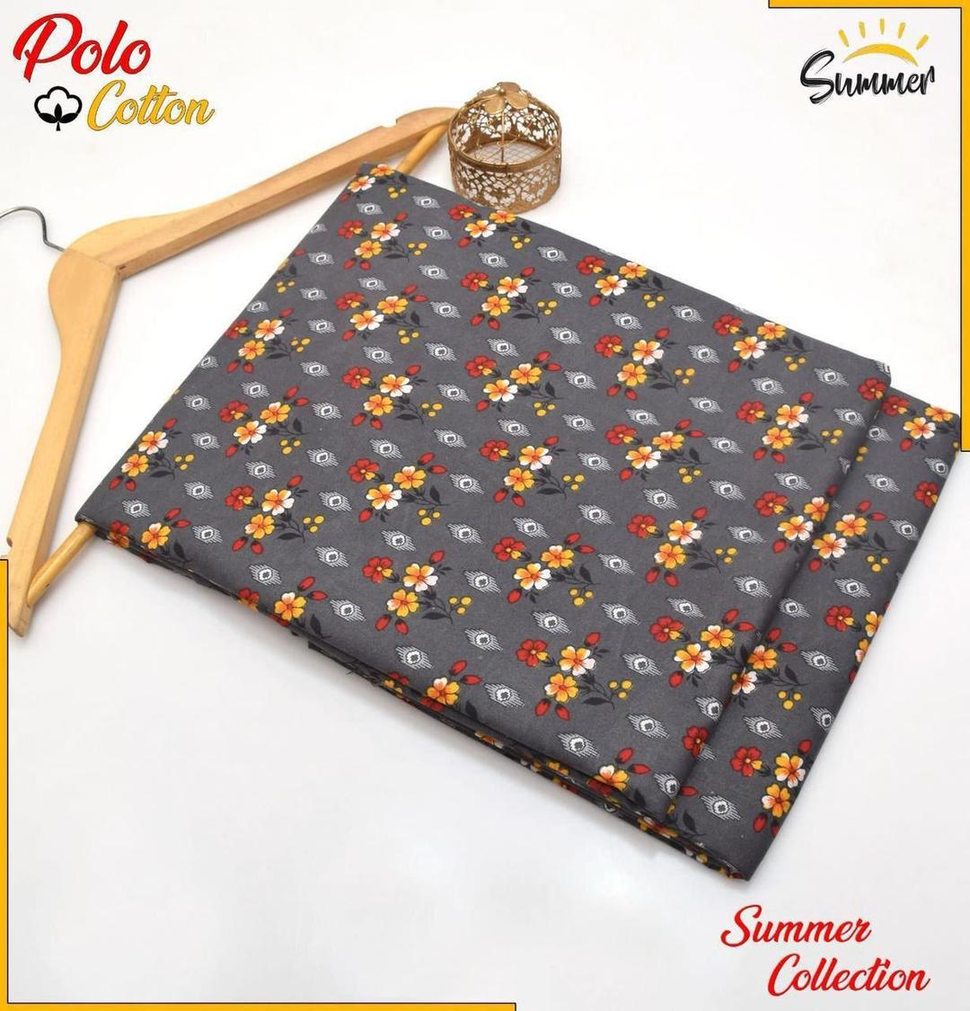 2 Pcs Women's Unstitched Printed Suit