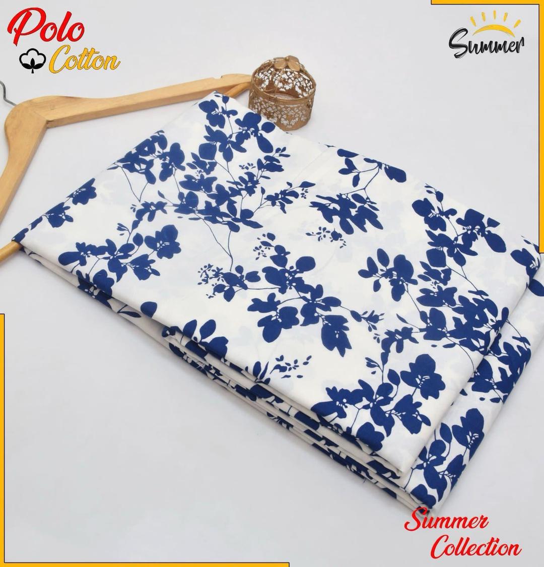 2 Pcs Women's Unstitched Printed Suit