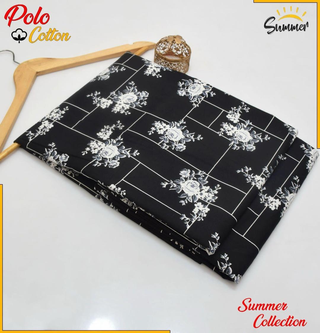 2 Pcs Women's Unstitched Printed Suit