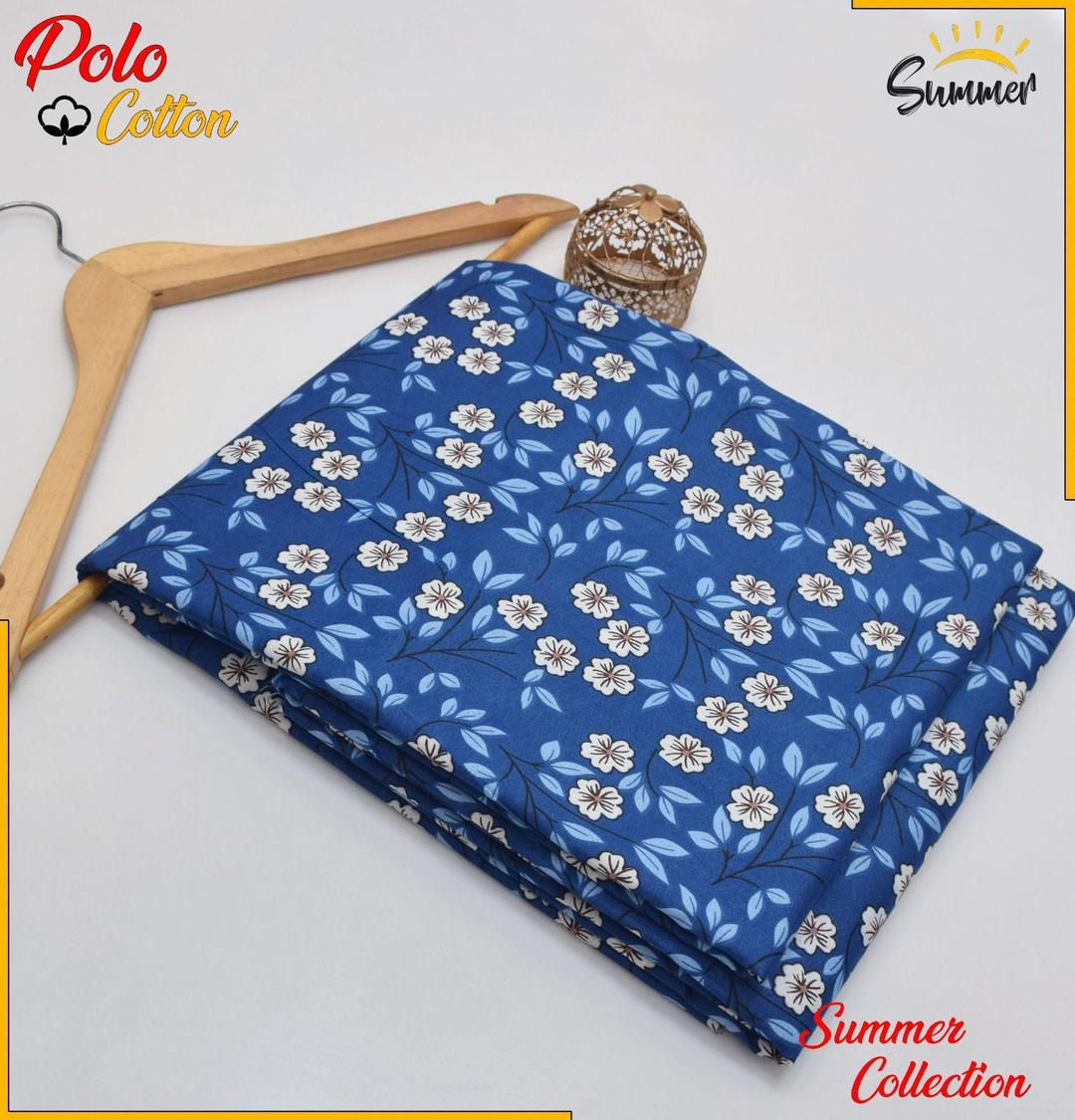 2 Pcs Women's Unstitched Printed Suit