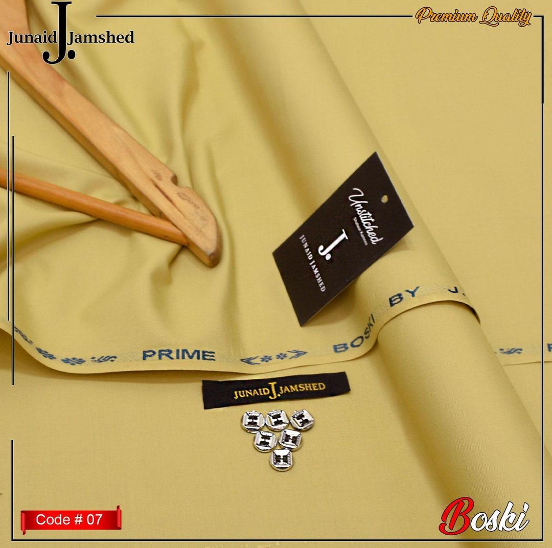 Men’s Unstitched Wash And Wear Plain Suit