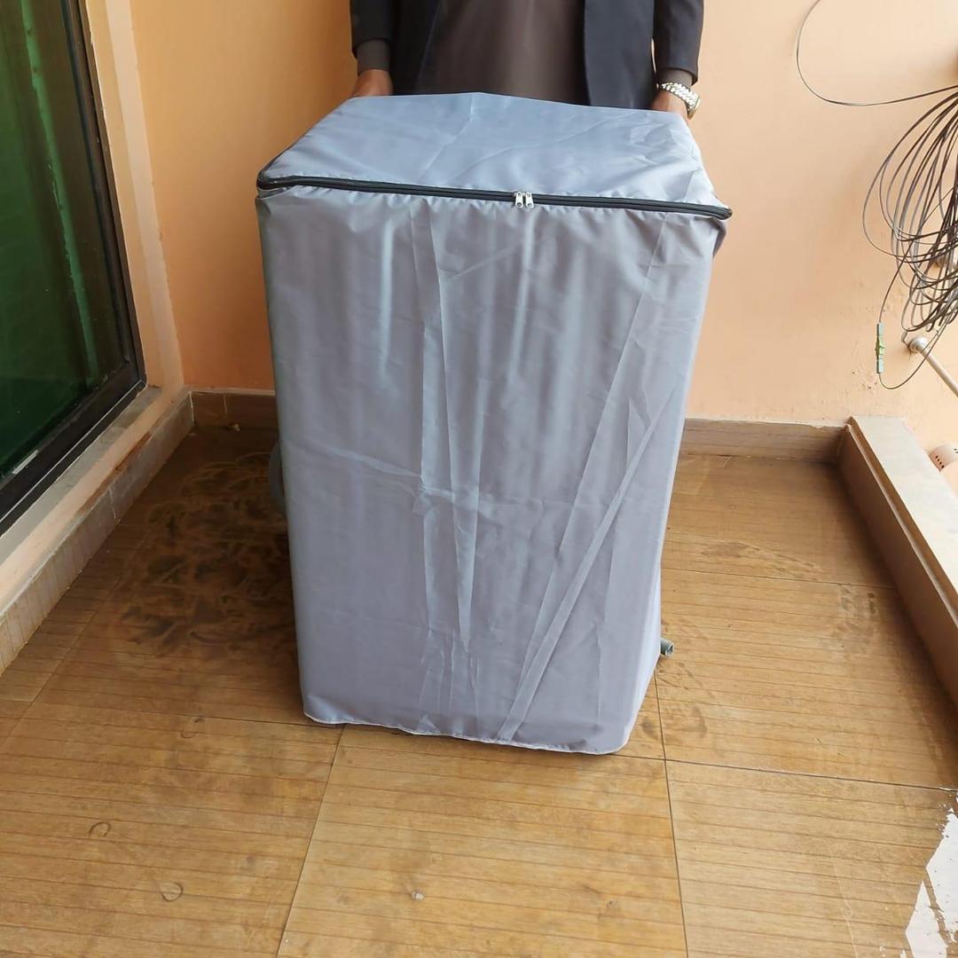 1 Pc Parachute Plain Washing Machine Cover