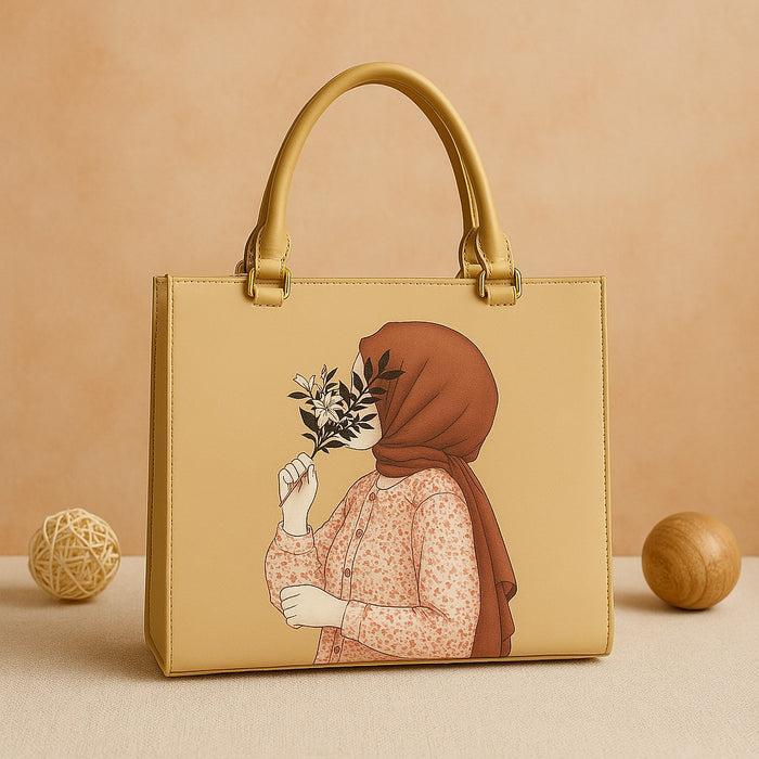 Women's Canvas Printed Shoulder Bag
