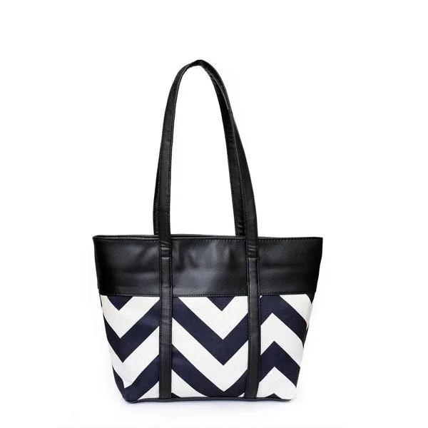 Women's Rexine Textured Tote Bag