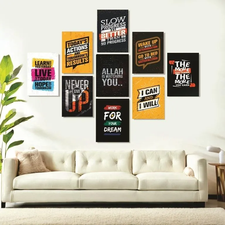 Alphabets Design Wall Art & Paintings