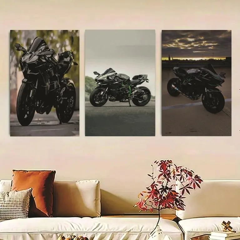 Motorbike Design Wall Art & Paintings