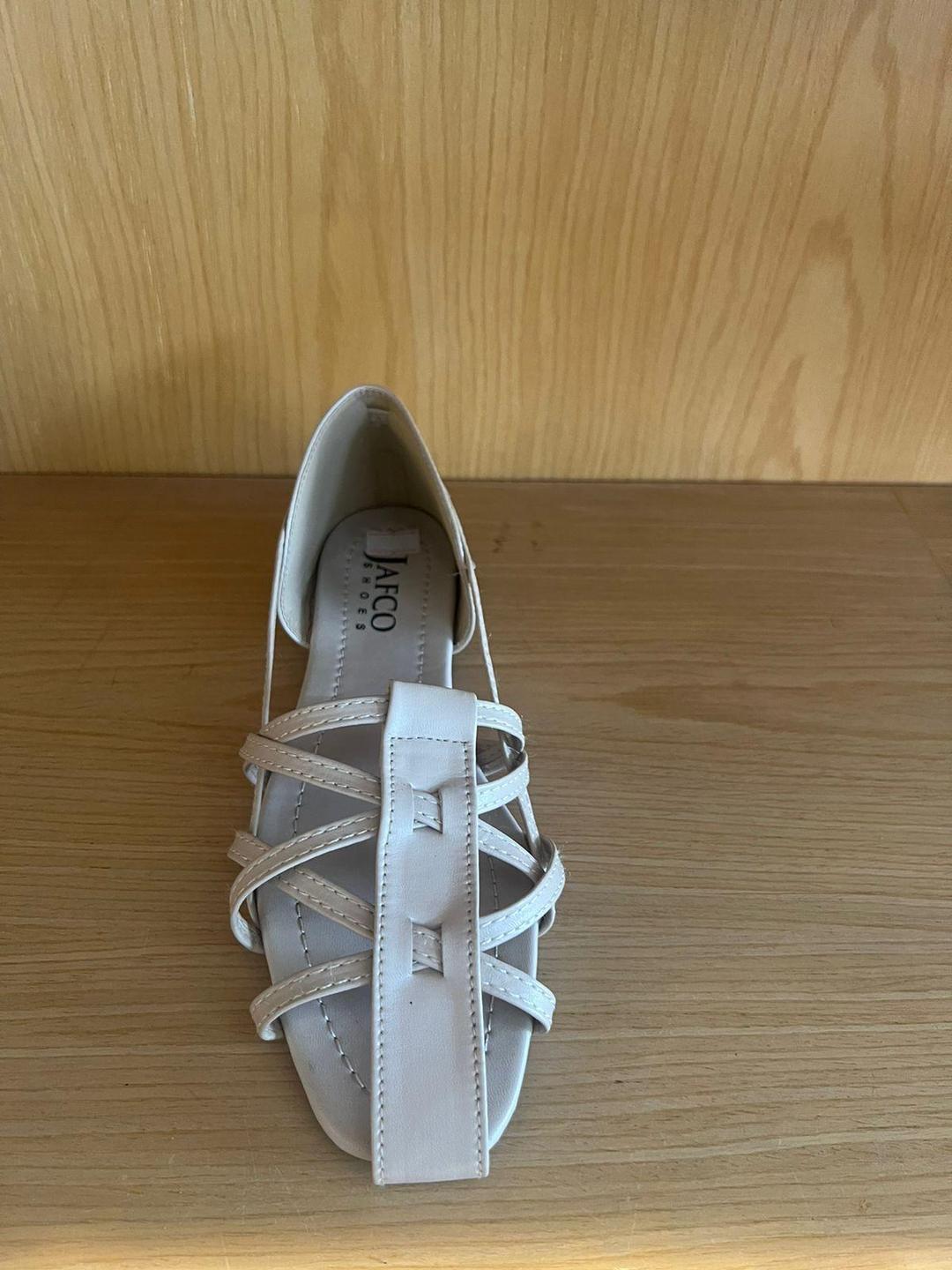 Women's Casual Synthetic Leather Pumps - 1 Pcs in Beige