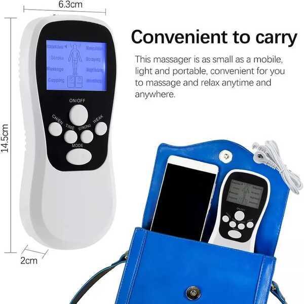 Rechargeable White Massager ELD-610 for Home & Travel