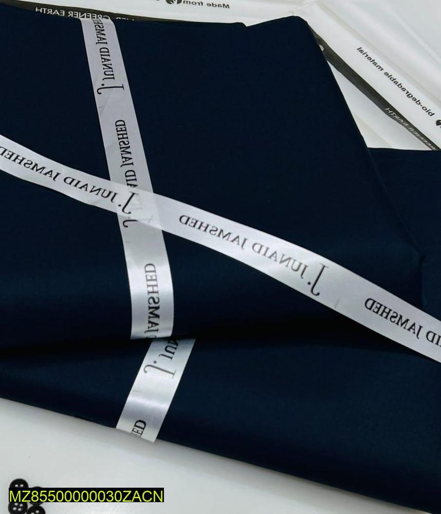 Men's Unstitched Cotton Plain Suit