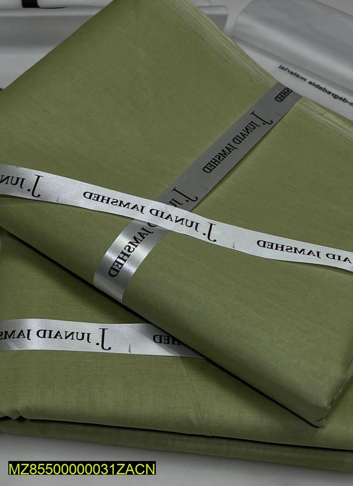 Men's Unstitched Cotton Plain Suit