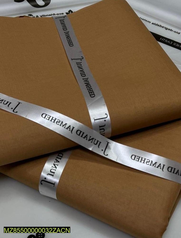 Men's Unstitched Cotton Plain Suit