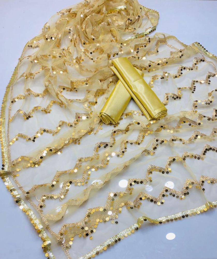 Women’s Unstitched Silk Plain Fancy Dress