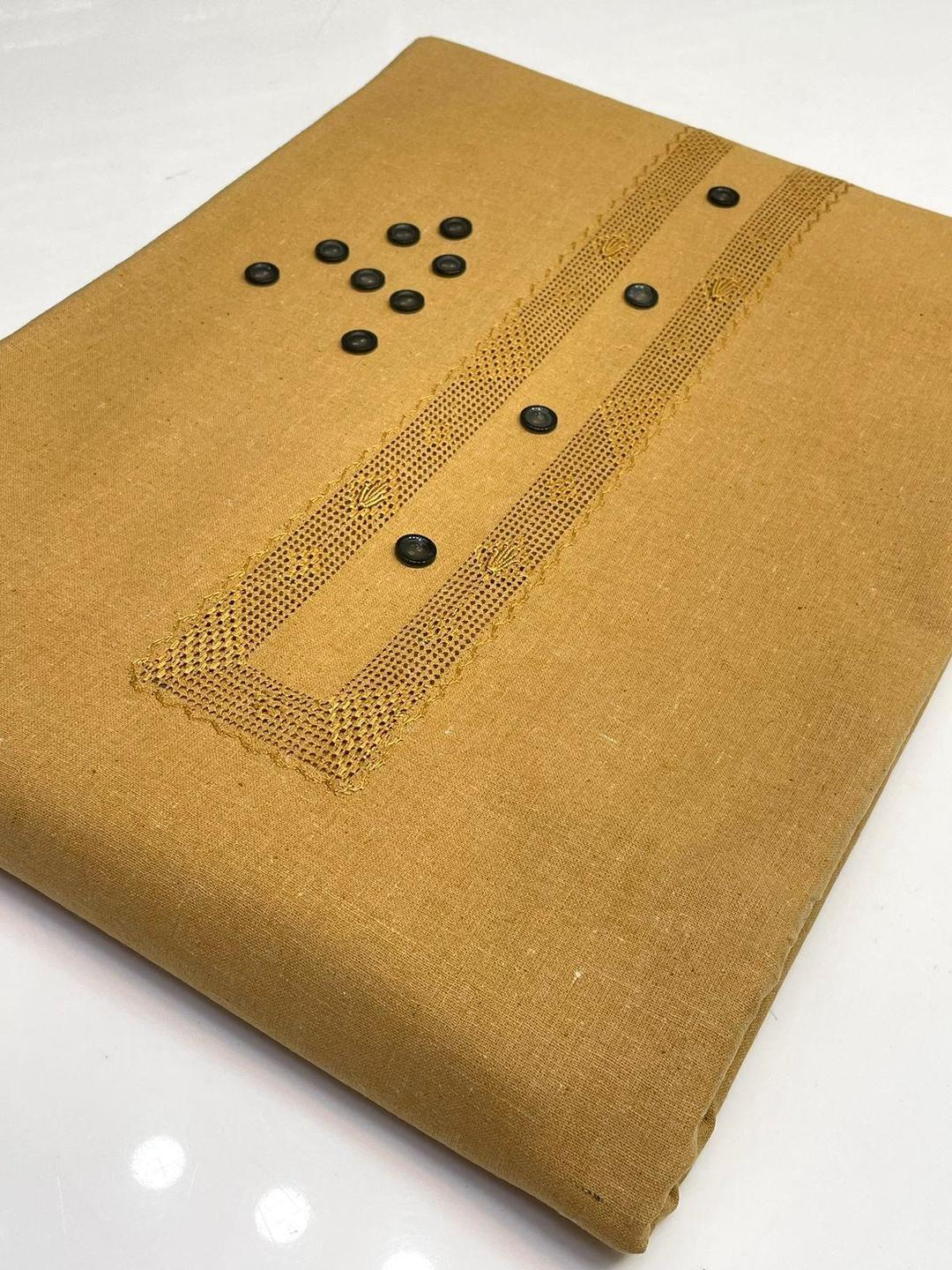 Men’s Unstitched Khaddar Plain Suit