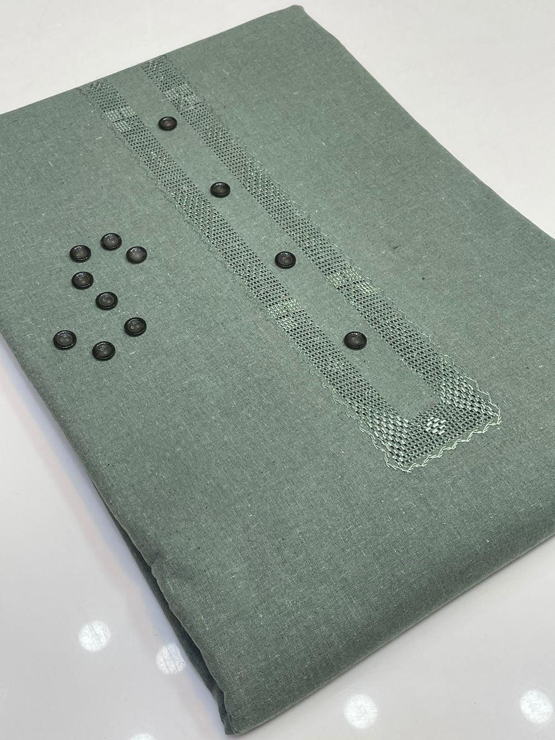 Men’s Unstitched Khaddar Plain Suit