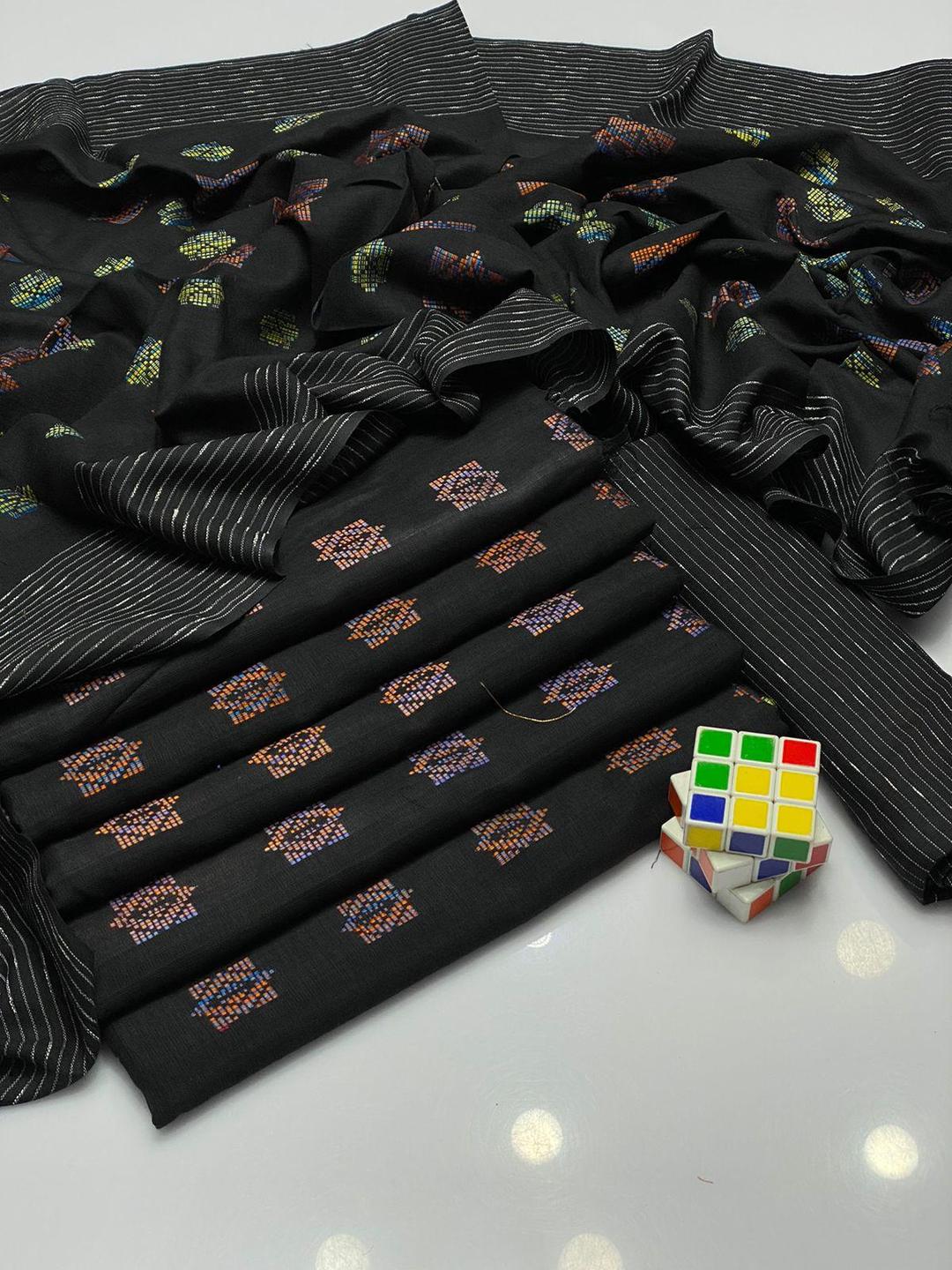 3 Pcs Women's Unstitched Khaddar Plain Suit