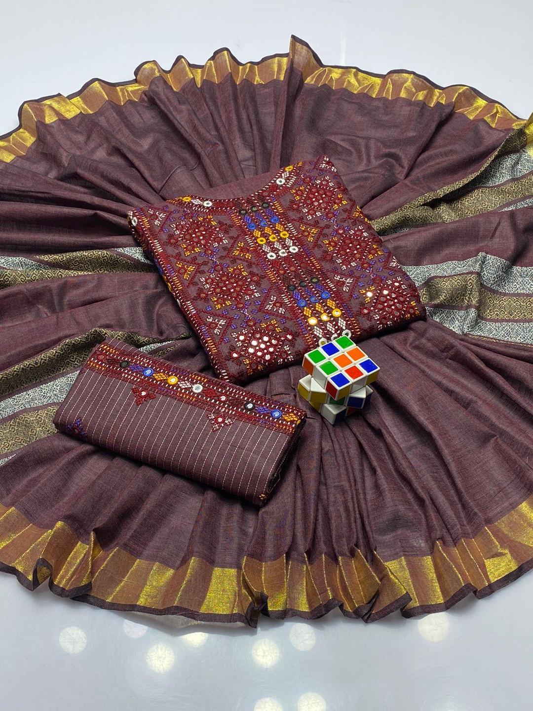 Exquisite Purple Khaddar Suit with Sequins and Zari Tilla Work