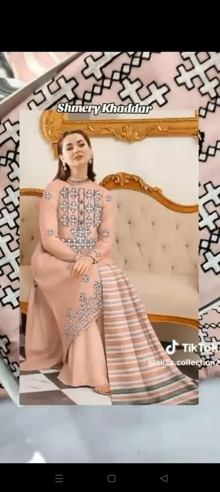 3 Pcs Women's Unstitched Embroidered Suit