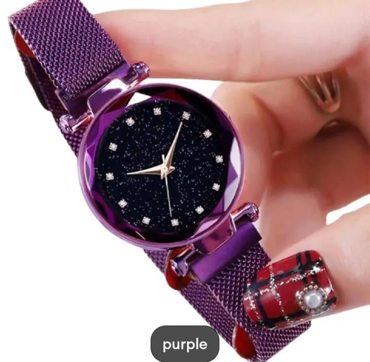 Purple Bronze Watch