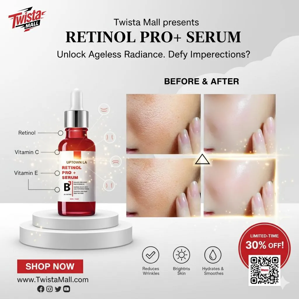 Uptown La Blemish Removal Retinol Serum