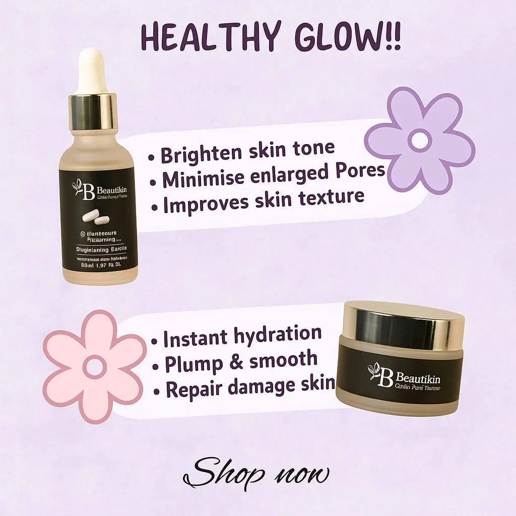 Beautikin Healthy Glow 2 in 1 Skincare Bundle