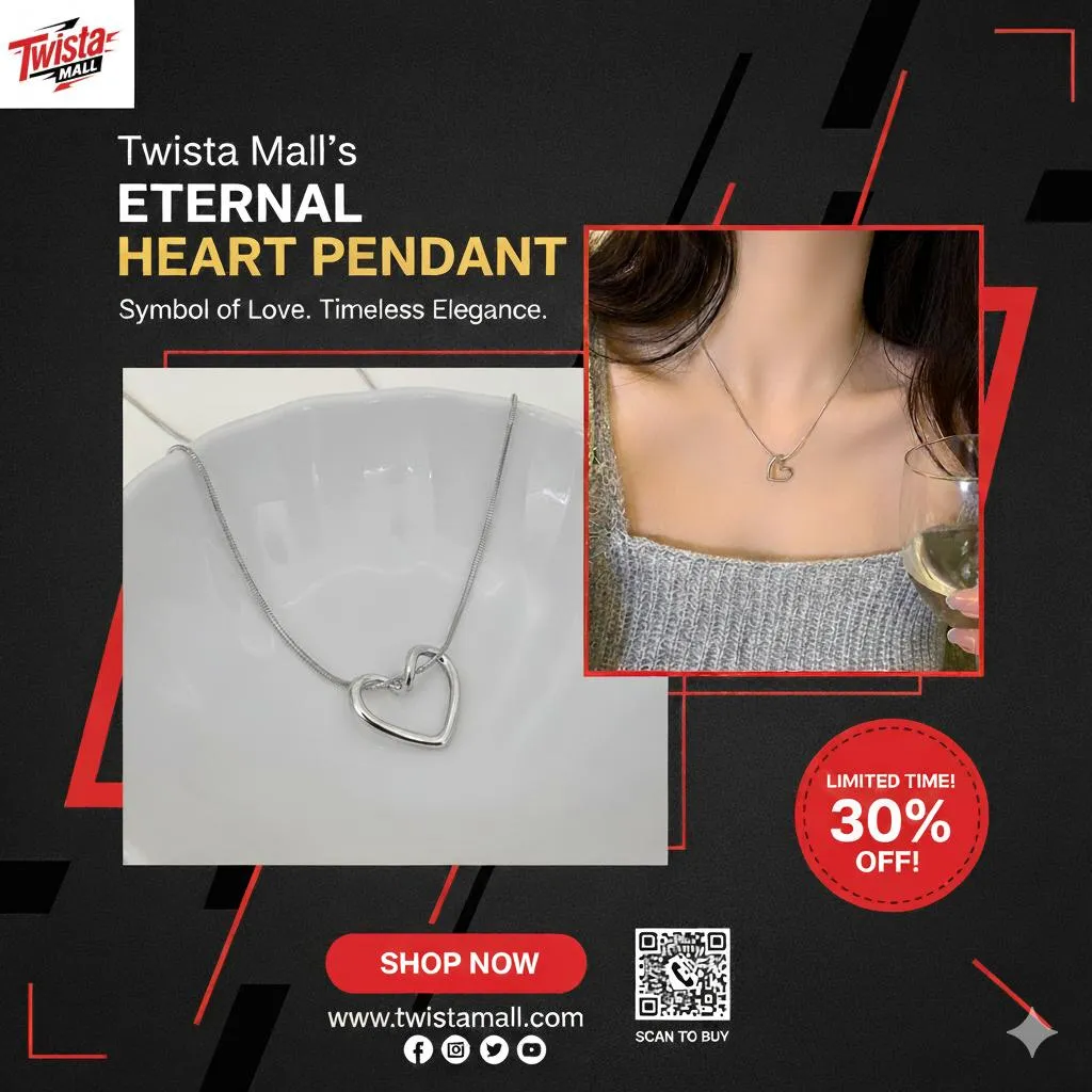 Beautiful Heart Necklace