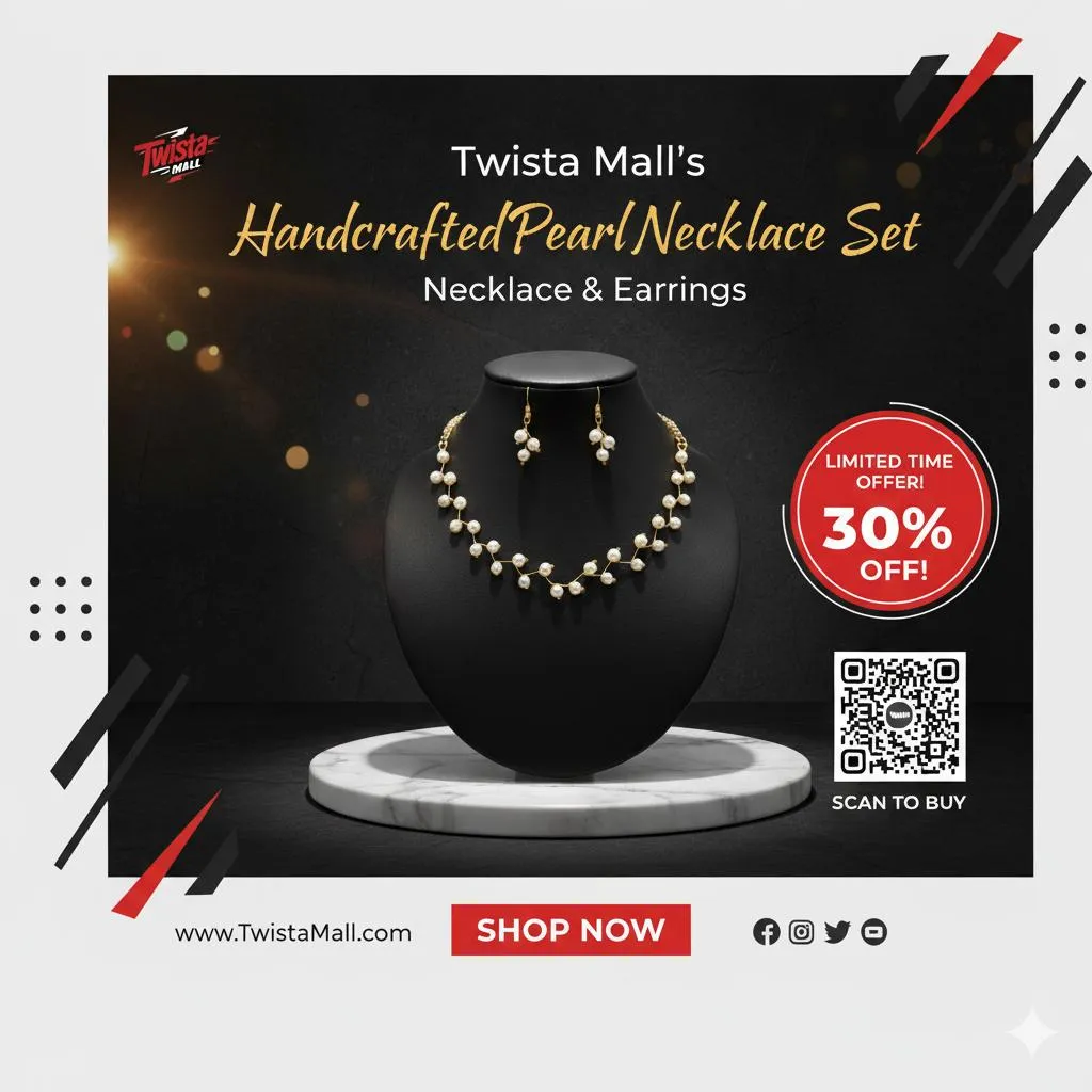 Beautiful Necklace With Earings 