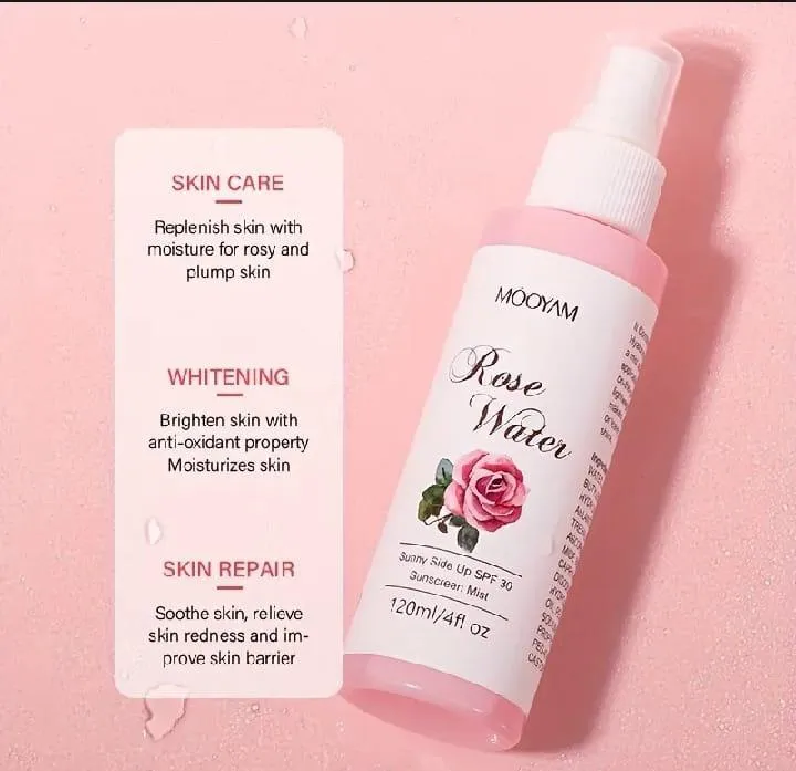 Refreshing Glowing Rose Water