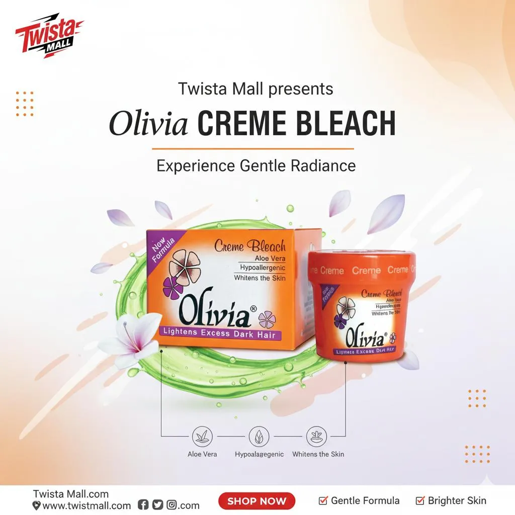 Olivia Skin Whitening Bleach Cream