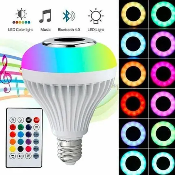 Rechargeable Bluetooth LED Light with Remote Control