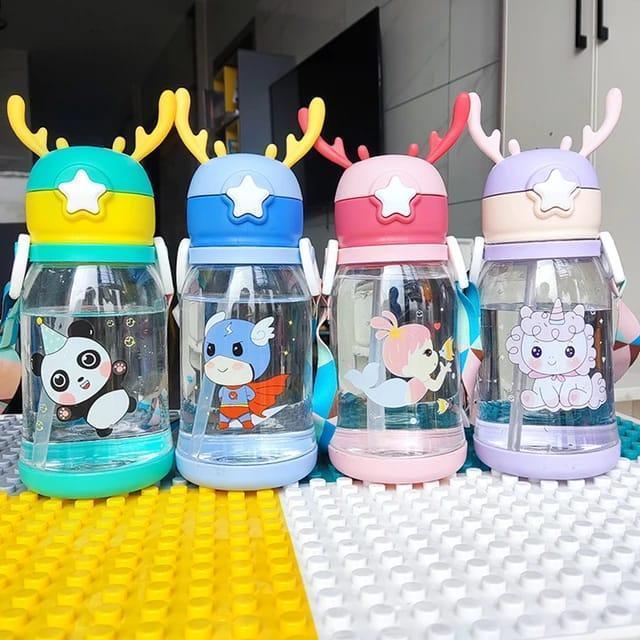 Kid's Water Bottle - 600ml Capacity - 1 Pc - Perfect for School