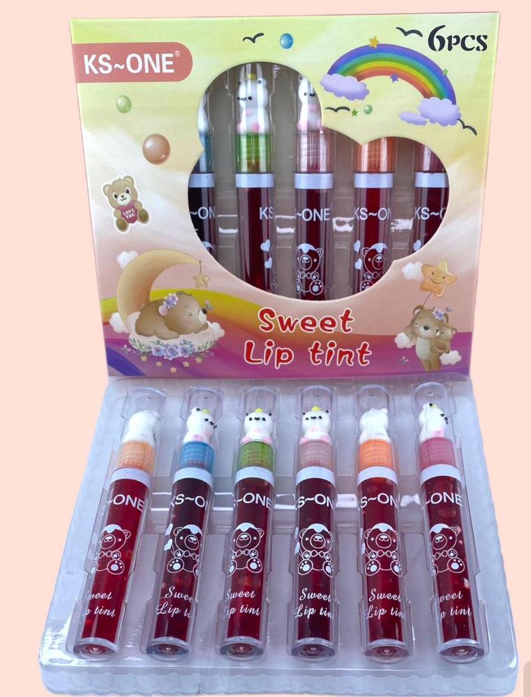 High Pigmented Lip Tint, Pack Of 6