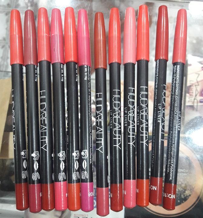 High Pigmented Lip Pencil, Pack Of 12