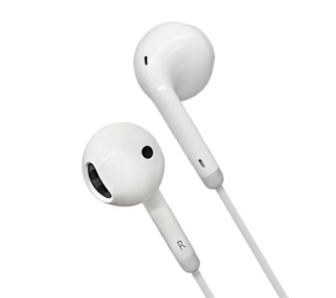 White Super Bass Handsfree