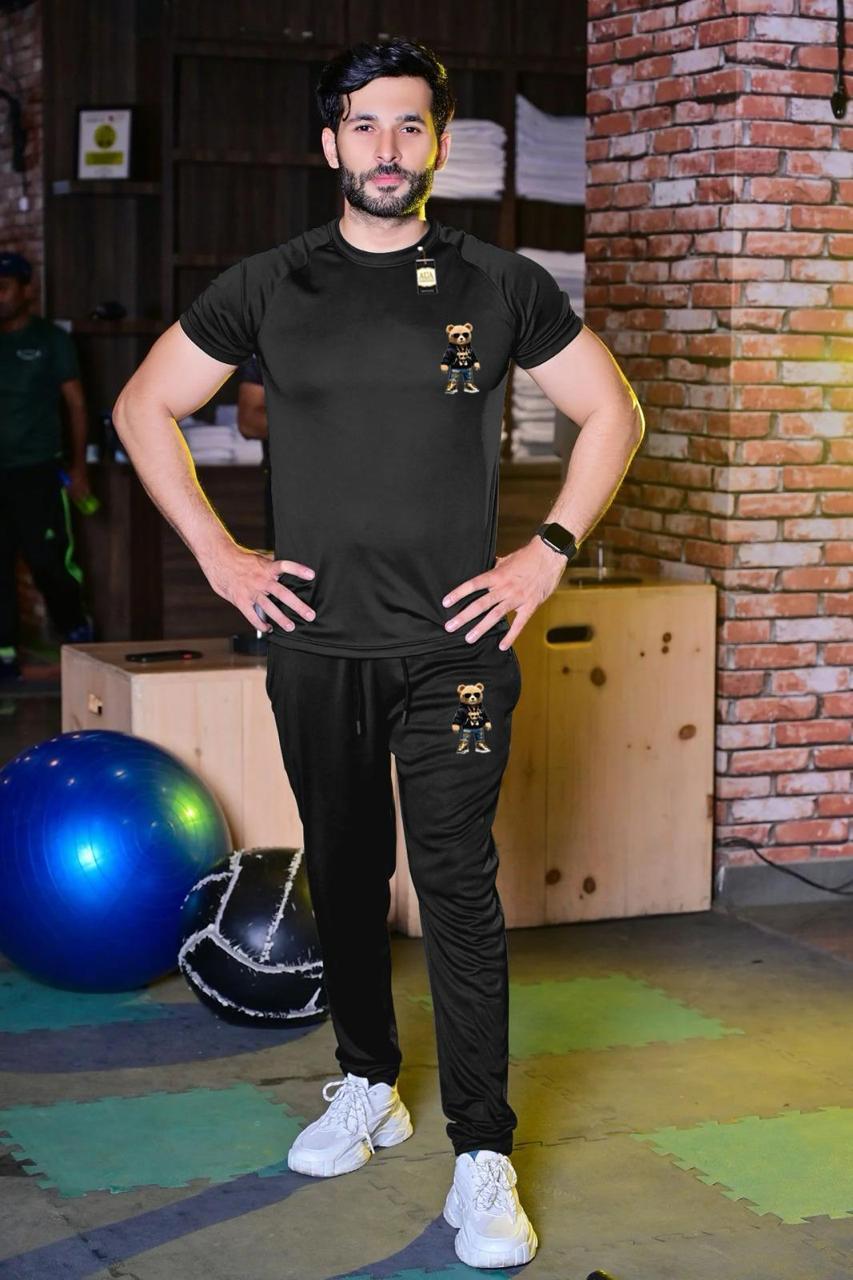 2 Pcs Men's Dri Fit Printed Track Suit