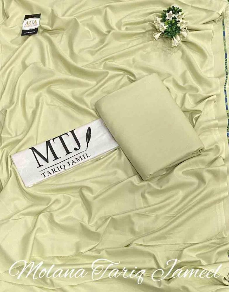 Men's Unstitched Wash And Wear Plain Suit