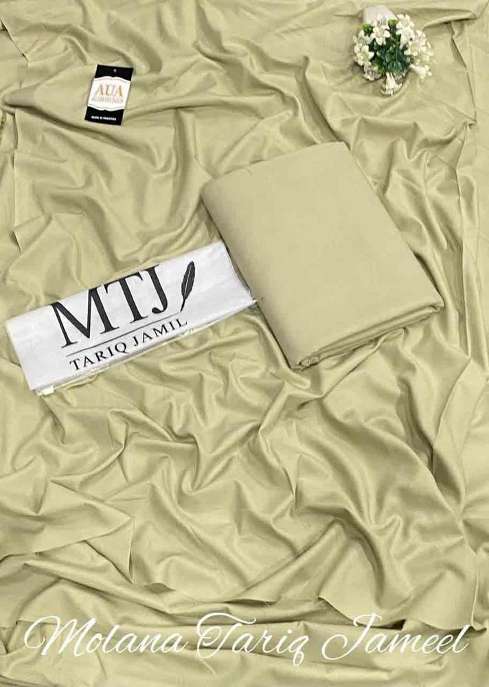 Men's Unstitched Wash And Wear Plain Suit