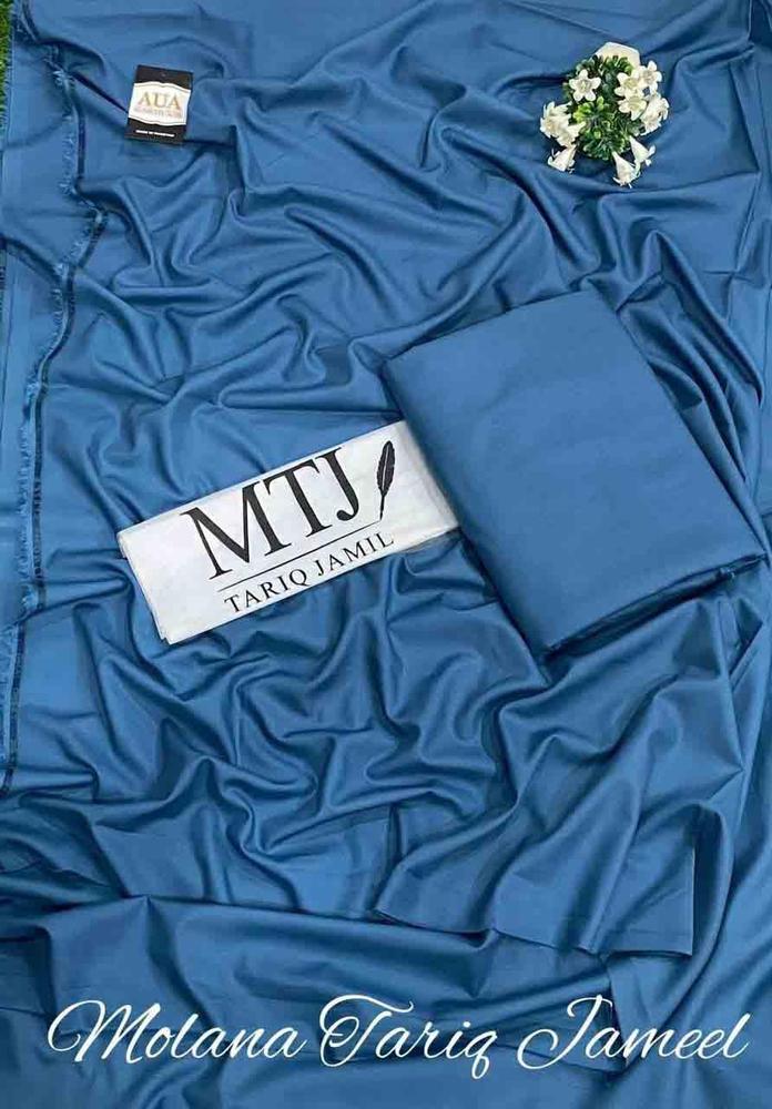 Men's Unstitched Wash And Wear Plain Suit