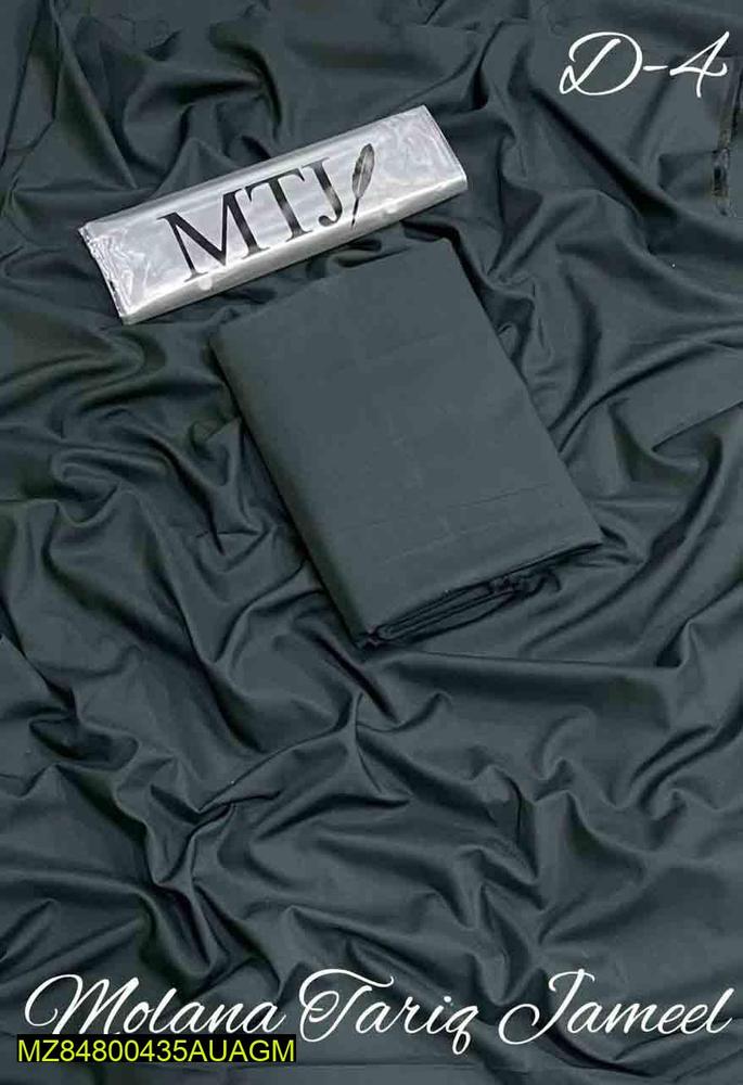 Men's Unstitched Wash And Wear Plain Suit