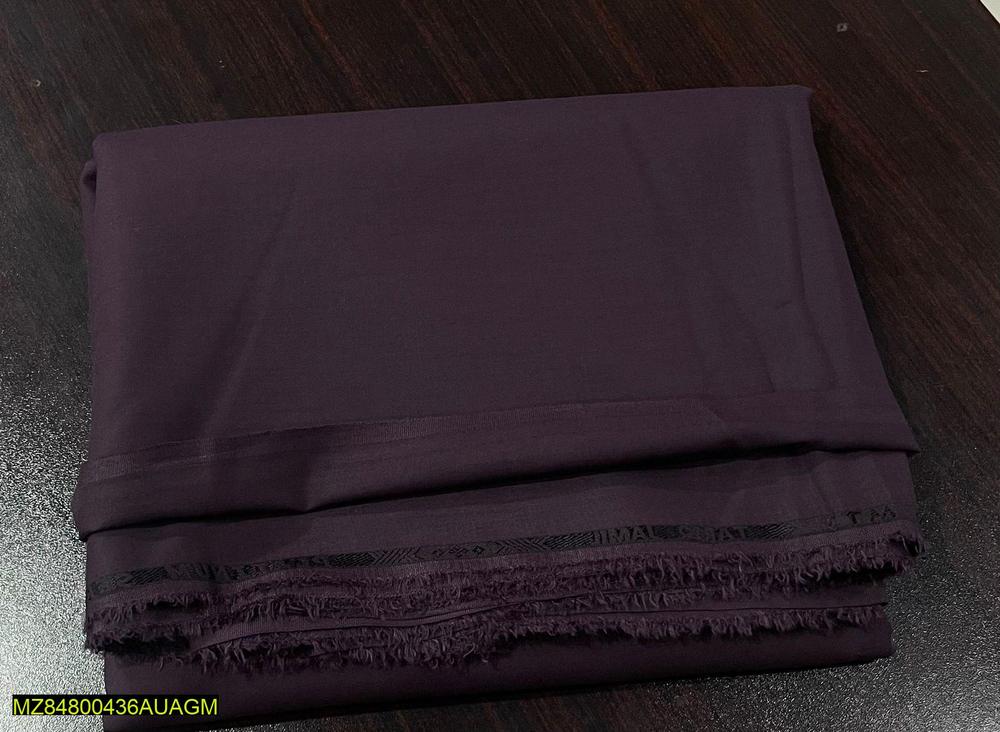 Men's Unstitched Wash And Wear Plain Suit