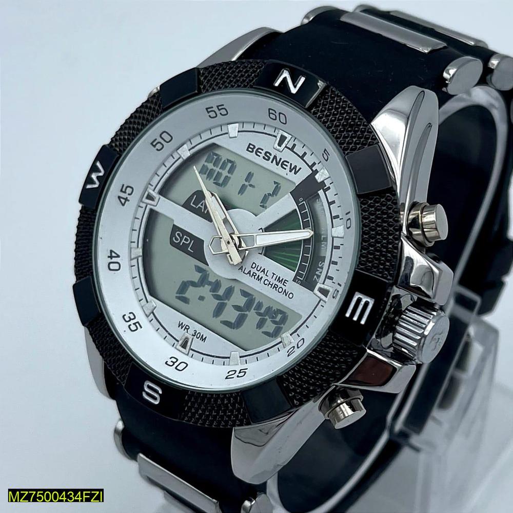 Men's Digital Display Watch