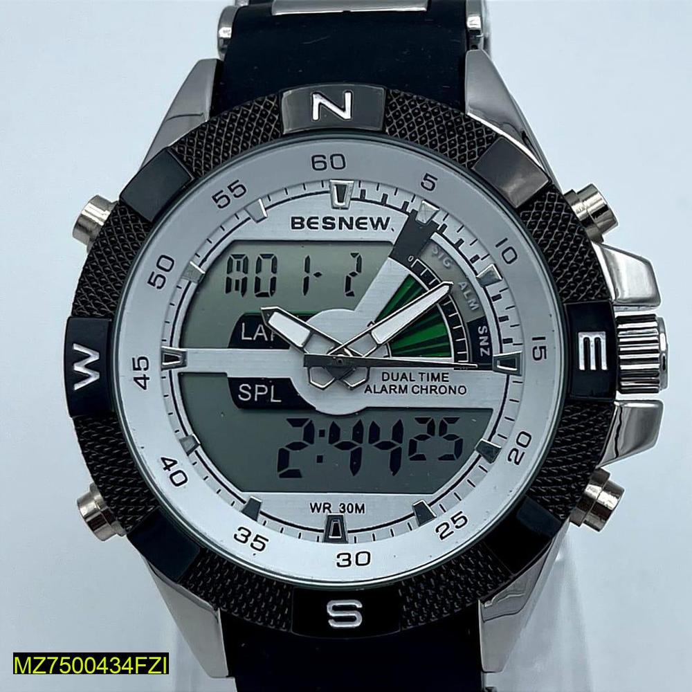 Men's Digital Display Watch