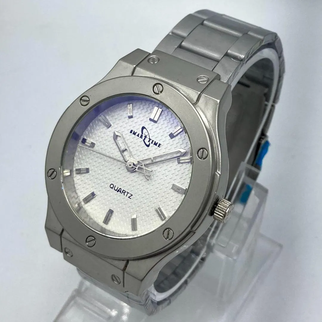 SMART TIME Men's Stainless Steel Quartz Watch