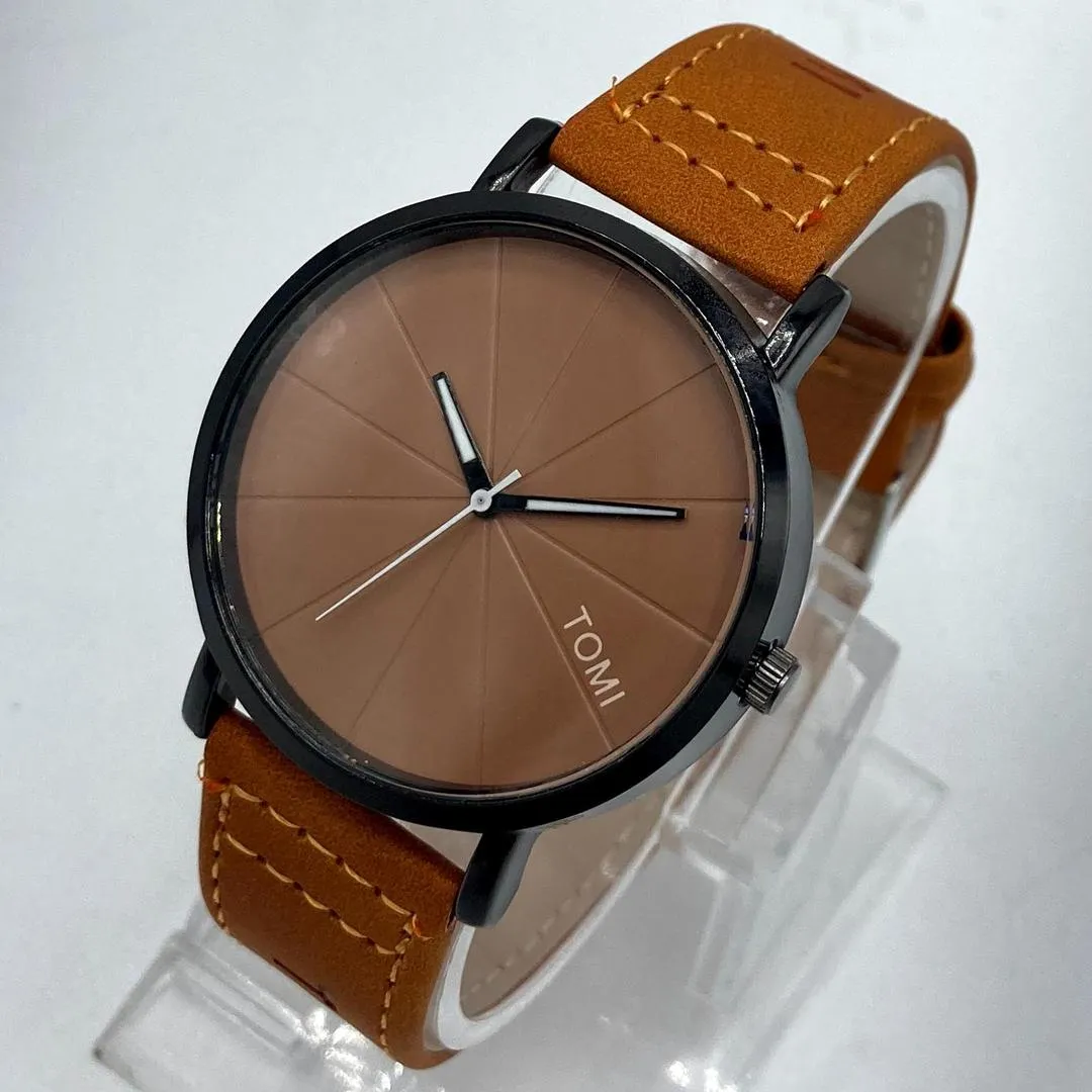 Unisex Movement: Quartz, TOMI Minimalist Analog Quartz Watch