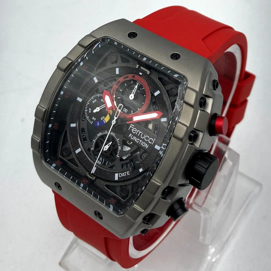 Men's Chronograph Watch, Ferrucci FUNCTION Men's Chronograph Watch