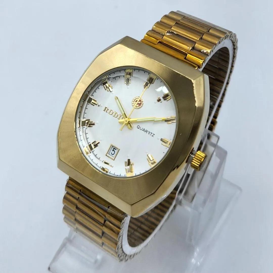 Men's Battery Operated, Water Resistant Watch