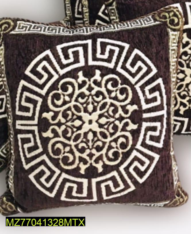 5 Pcs Velvet Jacquard Cushion Covers