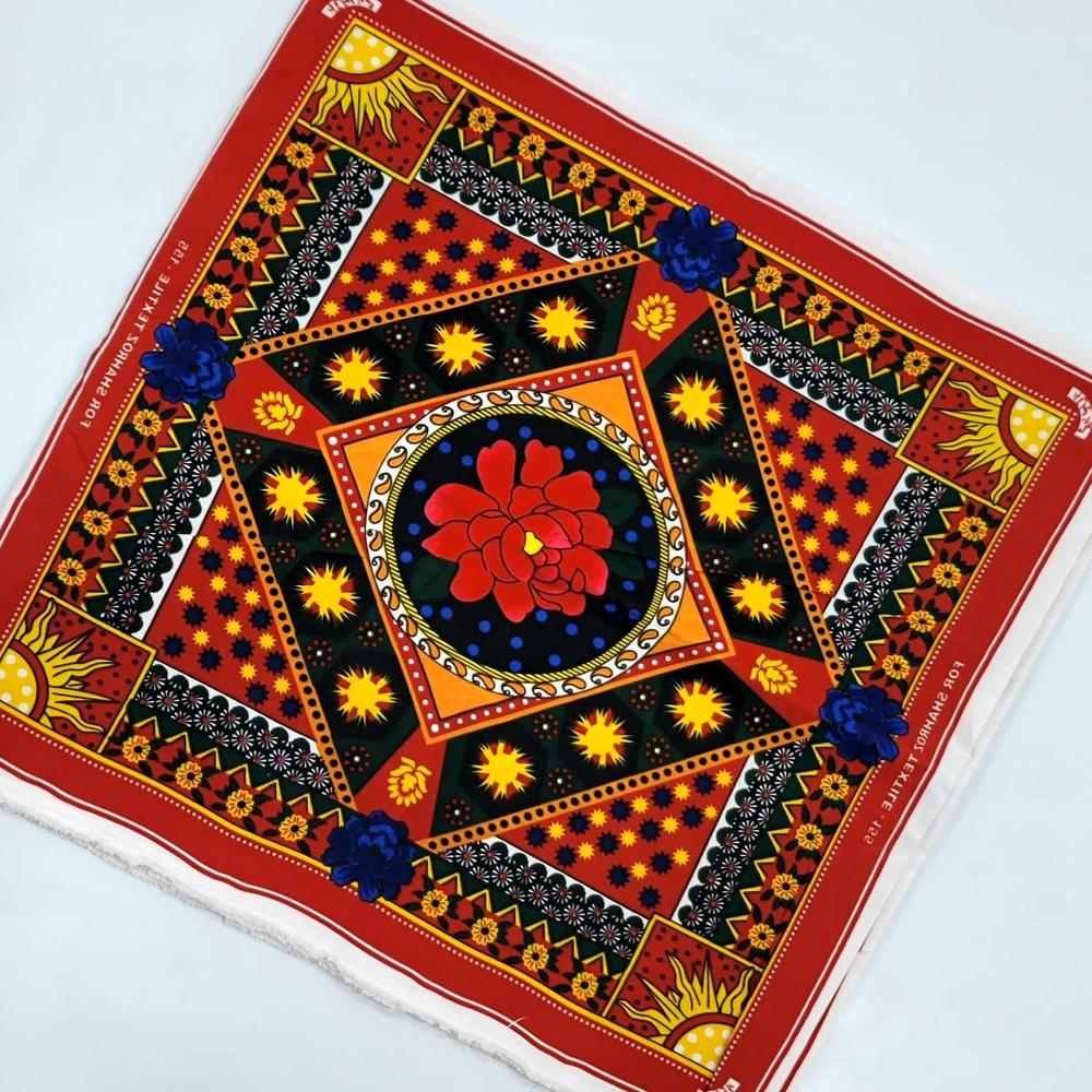 12 Pcs Crystal Cotton Dastarkhwan 